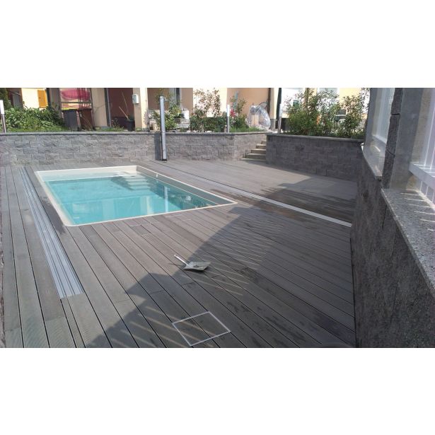 WPC DESKA ZA TERASO ANTRACIT 2200X150X25 MM