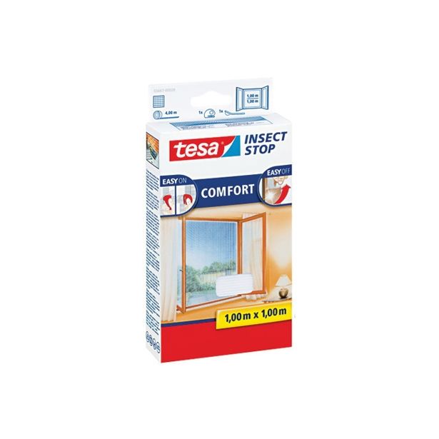 ZAŠČITA PRED INSEKTI TESA MREŽA PROTI MRČESU BELA 1.0 X 1.0 M COMFORT