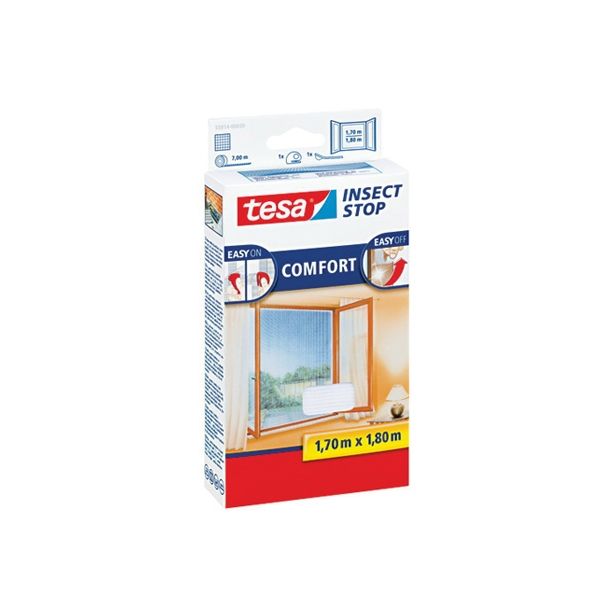 ZAŠČITA PRED INSEKTI TESA MREŽA PROTI MRČESU ZA OKNO 1.7X1.8 BELA COMFORT