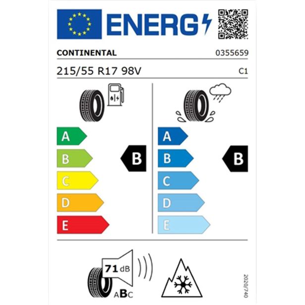 ZIMSKA GUMA CONTINENTAL 215/55R17 98V XL TS870P WINTERCONTACT
