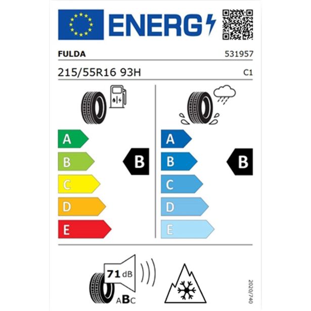 ZIMSKA GUMA FULDA 215/55R16 93H KRISTALL CONTROL HP2