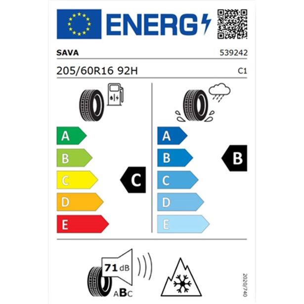 ZIMSKA GUMA SAVA 205/60R16 92H ESKIMO HP2