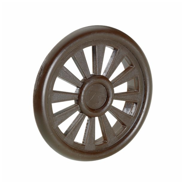ZRAČNIK HETTICH DIY FI 40 MM, RJAV PVC ZAV=4 KOS