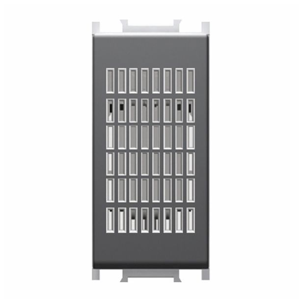 ZVONEC MODUL 8VA 230V ČRN, 1M