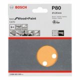 5-DELNI SET SAMOPRITRDILNIH BRUSNIH DISKOV BOSCH 125 MM K80 8 LUKENJ RUMENA BARVA ZA LES