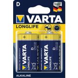 ALKALNI BATERIJSKI VLOŽEK VARTA LR20 D BL/2 LONGLIFE