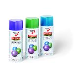 BARVNI SPREJ PRISMA EFEKT METALLIC 400 ML ČRNA