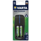 BATERIJSKI POLNILNIK VARTA MINI CHARGER + 2X AA R2U 2100MAH