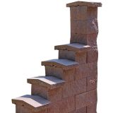 BETONSKI IZDELEK KOGRAD KAPA ENOSTRANSKO CEPLJENA RJAVA 25X35.5