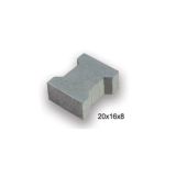 BETONSKI TLAKOVEC SEMMELROCK ŠESTEROKOTNIK 24.3/21/8 CM. SIVA