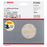BRUSNA MREŽA BOSCH 150MM G240 M480 ZA LES, LAK, OMET
