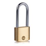 CILINDRIČNA OBEŠANKA 30MM Z DOLGIM LOKOM 46MM YALE STANDARD, 1 KOS Z 3 KLJUČI -SISTEM ISTEGA KLJUČA, V SKLADU Z EN 12320:2012