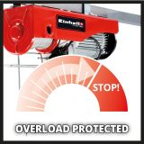 EL. DVIGALO Z ŽIČNO VRVJO EINHELL TC-EH 1000