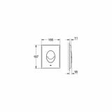 ELEMENT S PODOM. SPLAKOV. GROHE RAPID SL SET 3 V 1 SUHA VGRADNJA
