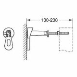 ELEMENT S PODOM. SPLAKOV. GROHE RAPID SL SET 3 V 1 SUHA VGRADNJA