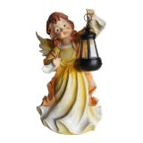 FIGURA, OKRASNA ANGEL S SOLARNO LUČKO VIŠ. 40 CM