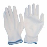 GUMENE ROKAVICE IDEAL-T NAJLON PU BELE 80500 ŠT.10