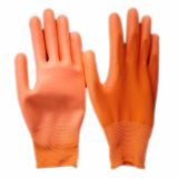 GUMENE ROKAVICE MQ NAJLON PU ORANŽNE ŠT.8