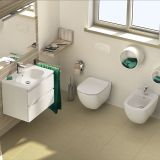 KERAMIČNA WC ŠKOLJKA IDEAL STANDARD TESI VISEČA