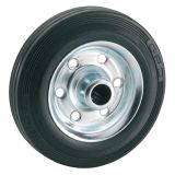 KOLO BREZ VILICE DÖRNER + HELMER POLNA GUMA 80X25X12MM KOVINSKO PLATIŠČE