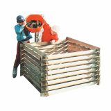 KOMPOSTNIK IMONT 125X125X75 CM, IZ POLOBLI SMREKA, TIP 910