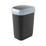 KOŠ ZA SMETI KIS DUAL SWING, 25 L, ČRN