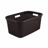 KOŠARA ZA PERILO CURVER 40 L RATAN RJAVA 60.3X40.3X23.7 CM