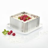 KVADRATNI PEKAČ NASTAVLJIVIH DIMENZIJ WESTMARK, MAX.DIM. 155 X 155 X 80 MM 