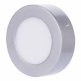 LED PANEL EMOS 6W NW SREBRNI, OKROGLI