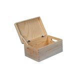 LESEN ZABOJ JEWE SMREKA 30X20X15 CM S POKROVOM, NELAKIRAN