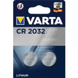 LITIJ BATERIJSKI VLOŽEK VARTA CR2032 BL/2