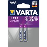 LITIJ BATERIJSKI VLOŽEK VARTA PROFESSIONAL LITHIUM AAA BL/2
