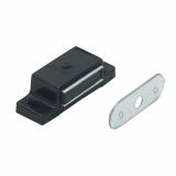MAGNETNI ZASKOČNIK HETTICH DIY 3-4 KG, ČRN ZAV=4 KOS
