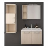 MDF LAK.KOPAL.OMARICA AQUAESTIL ARWEN / FLORA 40 VISEČA BELO DREVO 40X28X40