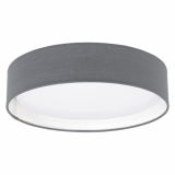 NADGRADNA STROP. SVETILKA EGLO 31592 PASTERI '320 SIVA 12W LED