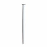 NOGA ZA POHIŠTVO HETTICH DIY 24X24X700 MM SREBRNA