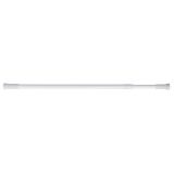 OGRODJE KOPAL.ZAVESE MSV 110-200 CM BELO ALUMINIJ
