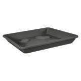 PE PODSTAVEK ZA LONEC VECA KVADRAT 30 CM ANTRACIT