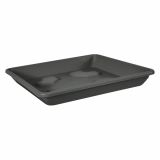 PE PODSTAVEK ZA LONEC VECA KVADRAT 36 CM ANTRACIT