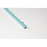 POLKROŽNA LETEV JMK PVC P PROFIL- DOL 2.70M 8MM TURKIZNA