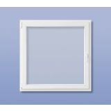 PVC OKNO CANDO BELO 58X88 CM D 6 KOMORNO S KLJUKO