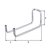 RAZNA OBEŠALA GAH ALBERTS DVOJNA FI 12, 90X120X245 NOSILNOST 8 KG