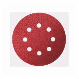 SAMOPRITRDILNI BRUSNI DISK  VSM 125 MM K 240 8 LUKENJ KP131K