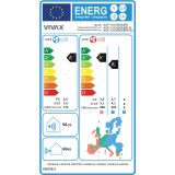 SPLIT ENOJNA INVERTER VIVAX ACP-12CH35AERI RED 3.5KW, NOTR+ZUN ENOTA