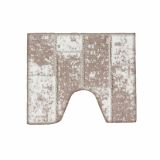 TEKSTILNA KOPAL.PREPROGA SANIPLAST BRICK BEIGE IZREZ ZA WC