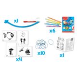 USTVARJALNI SET ZA OTROKE BLOW PEN