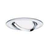 VGRADNI LED REFLEKTOR RL NOVA COIN 1X6.5W GIB. OKROGLA, KROM/ALU