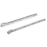 VODILO ZA PREDAL HETTICH DIY 550 MM, BELO PAR=2KOS DELNI IZVLEK