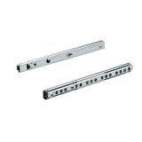 VODILO ZA PREDAL HETTICH DIY KROGLIČNO 17 MM 195-305MM DELNI IZVLEK
