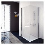 VRATA KABINE ZA PRHANJE AQUAESTIL OASIS 80 L/D H=200 SILVER PR. PROZORNO ST.
